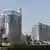 A view of high rise buildings in Gurgaon, Haryana, India.