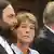 Christina Block in court with her defense team
