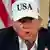 President Donald J. Trump speaks at a press conference