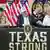President Donald J. Trump, center, first lady Melania Trump and Texas Gov. Greg Abbott, attend a roundtable discussion at the Community Emergency Operations Center in Kerrville, Texas