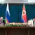 Lavrov y su homóloga norcoreana Choe Son Hui asisten a una ceremonia de firma en Wonsan, Corea del Norte (12.07.2025)