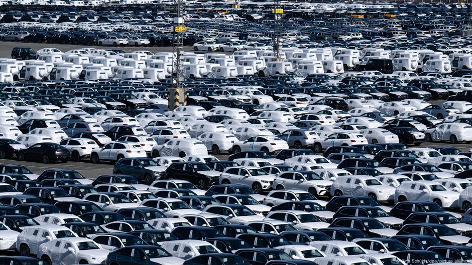 Nemački automobili u luci Bremerhafen