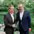 El ministro de Relaciones Exteriores chino, Wang Yi, y su homólogo ruso, Serguéi Lavrov.