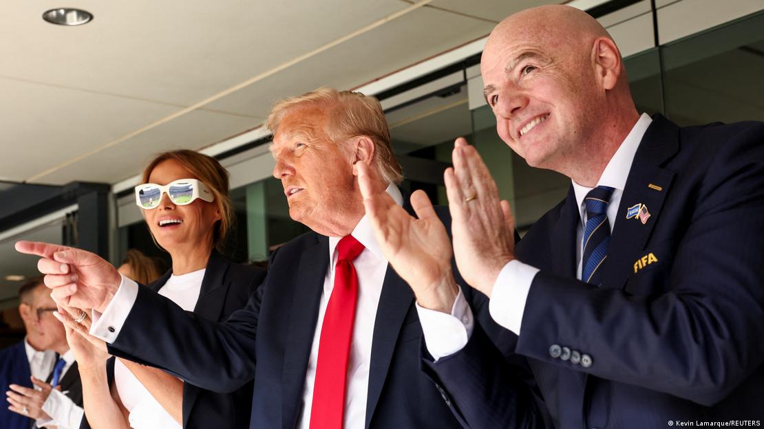 FIFA Club World Cup 2025 | Donald Trump dhe Melania Trump me Gianni Infantinon