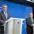 Bruksela: komisarz UE ds. handlu Maroš Šefčovič i szef MSZ Danii Lars Lokke Rasmussen podczas wspólnej konferencji prasowej