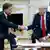 Генсек НАТО Марк Рютте и президент США Дональд Трамп в Белом доме, 14 июля 2025 года