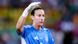 Ann-Katrin Berger gestikuliert im EM-Spiel gegen Schweden Ann-Katrin Berger gestikuliert im EM-Spiel gegen Schweden