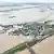 Vista aérea de las inundaciones causadas por lluvias torrenciales en Yesan, Corea del Sur. (17.07.2025)