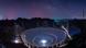 Foto tomada el 27 de junio de 2016 que muestra el telescopio esférico de 500 metros de apertura, o «FAST», por la noche en el condado de Pingtang, en la provincia de Guizhou, al suroeste de China. Foto tomada el 27 de junio de 2016 que muestra el telescopio esférico de 500 metros de apertura, o «FAST», por la noche en el condado de Pingtang, en la provincia de Guizhou, al suroeste de China.