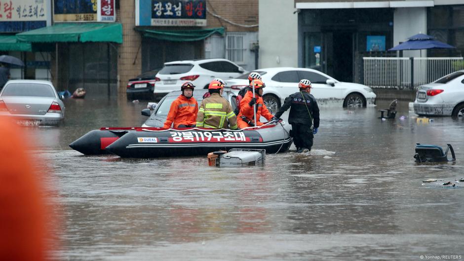 Lluvias dejan más de 2.500 evacuados en Corea del Sur – DW – 04/08/2025
