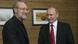Lariyani (izquierda en la imagen) y Putin durante el encuentro en Moscú (20.07.2025) Lariyani (izquierda en la imagen) y Putin durante el encuentro en Moscú (20.07.2025)