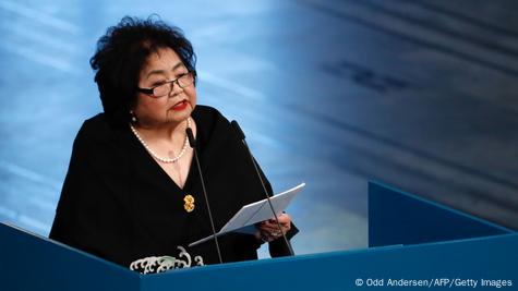 Norwegen Oslo 2017 | Hiroshima-Überlebende Setsuko Thurlow vor Friedensnobelpreis-Zeremonie Norwegen Oslo 2017 | Hiroshima-Überlebende Setsuko Thurlow vor Friedensnobelpreis-Zeremonie