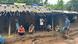 Villagers gather in Bodga village, Chhattisgarh