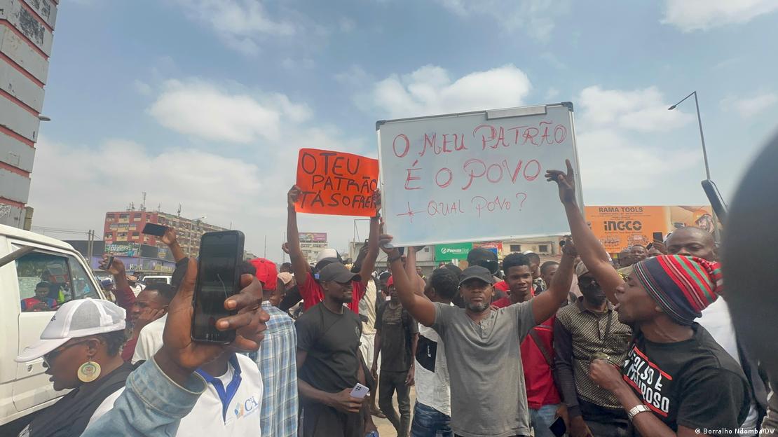 Protestos em Luanda, Angola