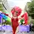 CSD yürüyüşünde bir drag queen