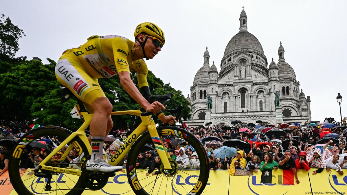 Tour de France: Pogacar triumphs after Montmartre sprint – DW – 07/27/2025
