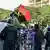 Polícia de Intervenção Rápida durante protesto em Luanda, Angola