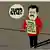 "Una sombra de sospecha": caricatura de Vladdo, con Nicolás Maduro sosteniendo un periódico que informa que el secretario de Estado de EE. UU., Marco Rubio, dijo "Maduro, el líder del Cartel de Los Soles". Maduro dice: "¿Yo?". Detrás, la sombra de Maduro es una calavera con un uniforme militar que lleva el signo $.