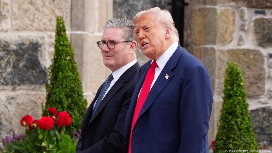 Donald Tramp i Kir Starmer (jula 2025)