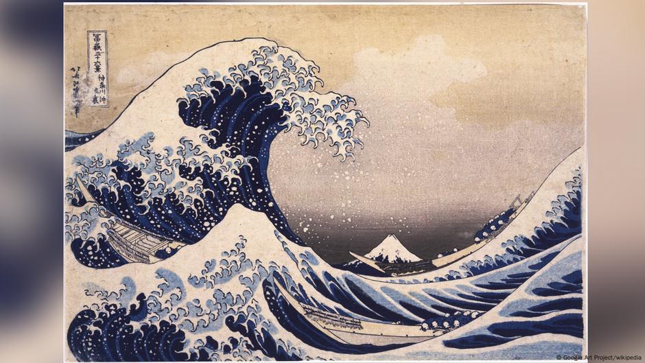 „Veliki talas kod Kanagave“, drvorez u boji japanskog umetnika Kacušike Hokusaija (1830-1832)