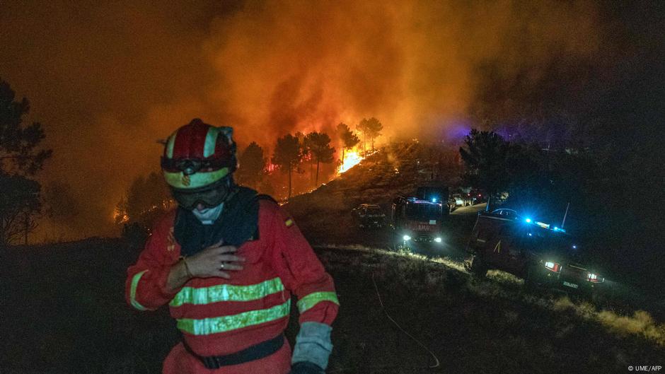 Más de 1.000 evacuados en España por incendios