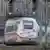 ICE der Deutschen Bahn in Fahrt am Hauptbahnhof Frankfurt am Main (31.07.2025)