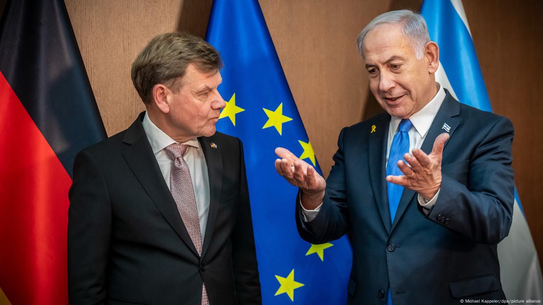 Außenminister Wadephul (l.) und Israels Ministerpräsident Netanjahu (11. Mai)