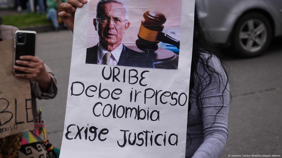 Colombia: Ex-President Uribe gets 12 years' house arrest