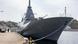A Mogami frigate is docked at the Yokosuka Naval Base in Japan in April, 2025. A Mogami frigate is docked at the Yokosuka Naval Base in Japan in April, 2025.