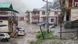 Muddy water running past residential buildings following a massive mudslide in India's Uttarakhand state Muddy water running past residential buildings following a massive mudslide in India's Uttarakhand state