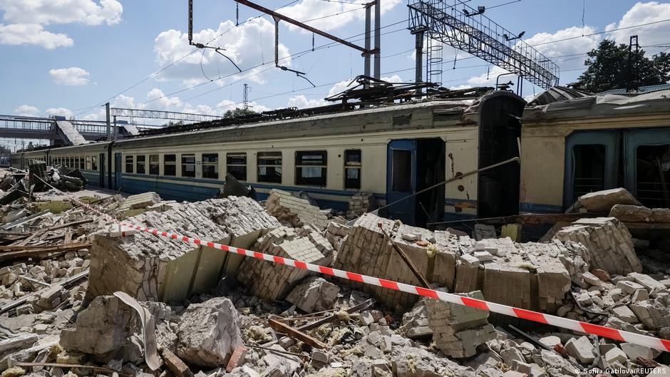 Після російського удару по Лозовій десятеро поранених
