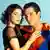 A atriz Teri Hatcher e o ator Dean Cain,