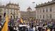 La marcha de apoyo a Uribe en Bogotá culminó en la Plaza de Bolívar. La marcha de apoyo a Uribe en Bogotá culminó en la Plaza de Bolívar.
