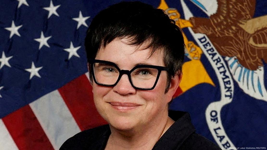 Çalışma İstatistikleri Bürosu Başkanı Erika McEntarfer, 1 Ağustos 2025 tarihinde Başkan Trump'ın talimatıyla görevinden alındı