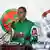 Edgar Lungu speaks at a media conference in Lusaka on May 17, 2021