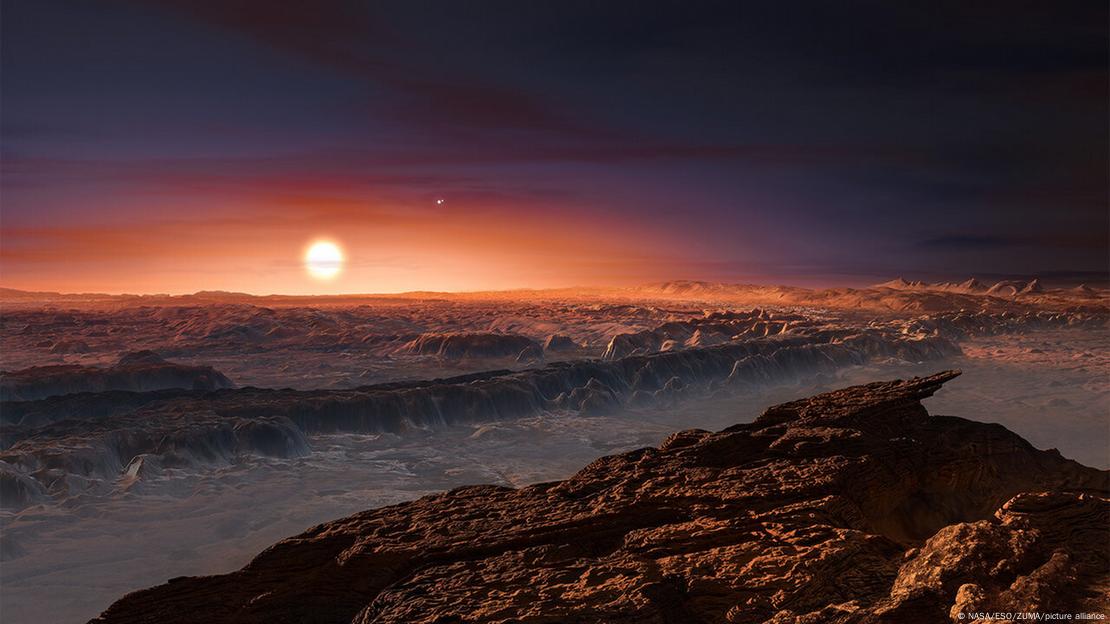 Próxima b, exoplaneta descubierto en 2016 a 4,24 años luz de distancia, orbita en la zona habitable de Próxima Centauri y sería el destino final del épico viaje del Chrysalis.