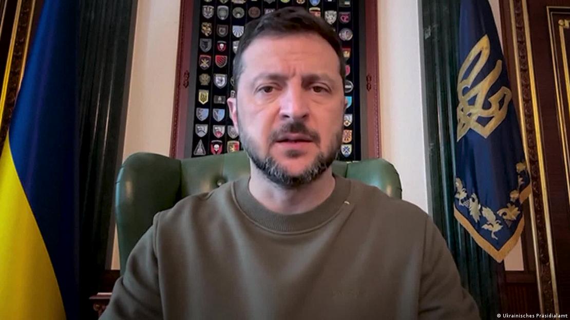 Wolodymyr Selenskyj in seiner Videobotschaft zum US-Russland-Gipfel (09.08.2025)