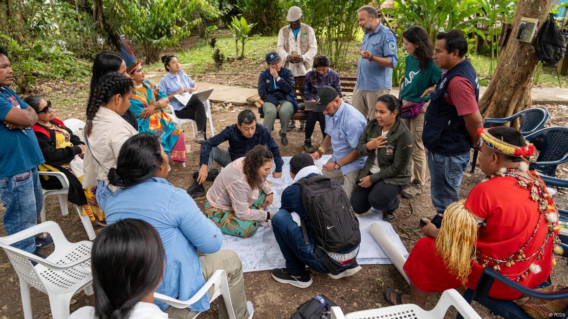 Reunión en Leticia (Colombia) celebrada el pasado 2 de julio. 