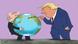 Karikaturë e DW | Trump dhe Putin duke mbajtur një glob ku shihet Alaska Karikaturë e DW | Trump dhe Putin duke mbajtur një glob ku shihet Alaska