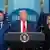 USA Washington 2025 | US-Präsident Donald Trump bei Pressekonferenz im Weißen Haus