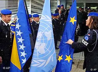 UN Friedenseinsatz in Bosnien beendet, EU übernimmt