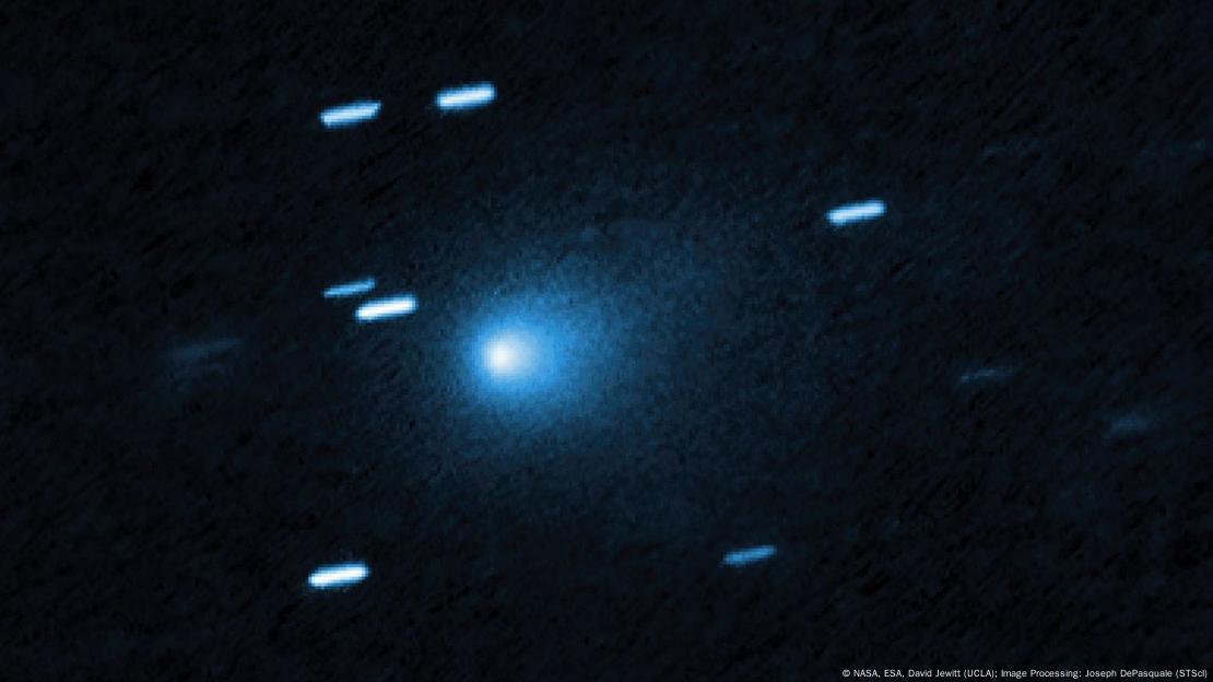 El telescopio Hubble fotografía el cometa interestelar 3I/ATLAS.