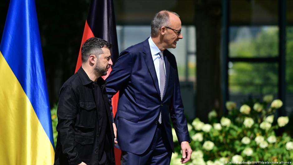 Nemački kancelar Merc i ukrajinski predsednik Zelenski u Berlinu