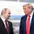 Дональд Трамп і Володимир Путін під час зустрічі на Алясці, 15 серпня 2025 року