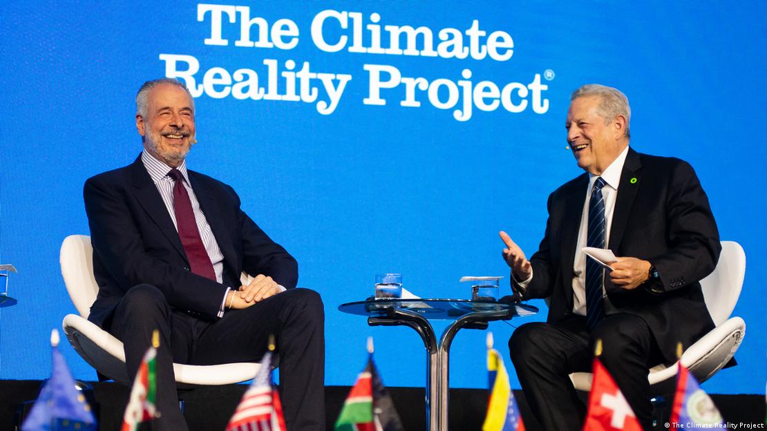 André Corrêa do Lago ao lado de Al Gore