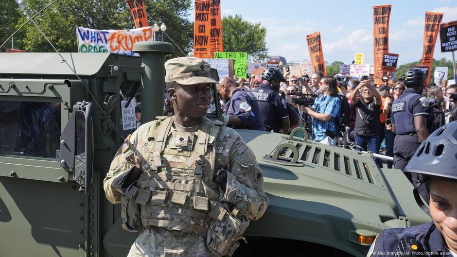 US states to deploy National Guard troops to Washington, DC – DW – 08/17/2025