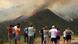 People watch a wildfire burning in Castrillo de Cabrera, northwestern Spain, on August 16, 2025. People watch a wildfire burning in Castrillo de Cabrera, northwestern Spain, on August 16, 2025.