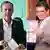 El exmandatario Jorge Quiroga, y el senador derechista Rodrigo Paz, disputarán la presidencia de Bolivia en segunda vuelta. (Archivo)