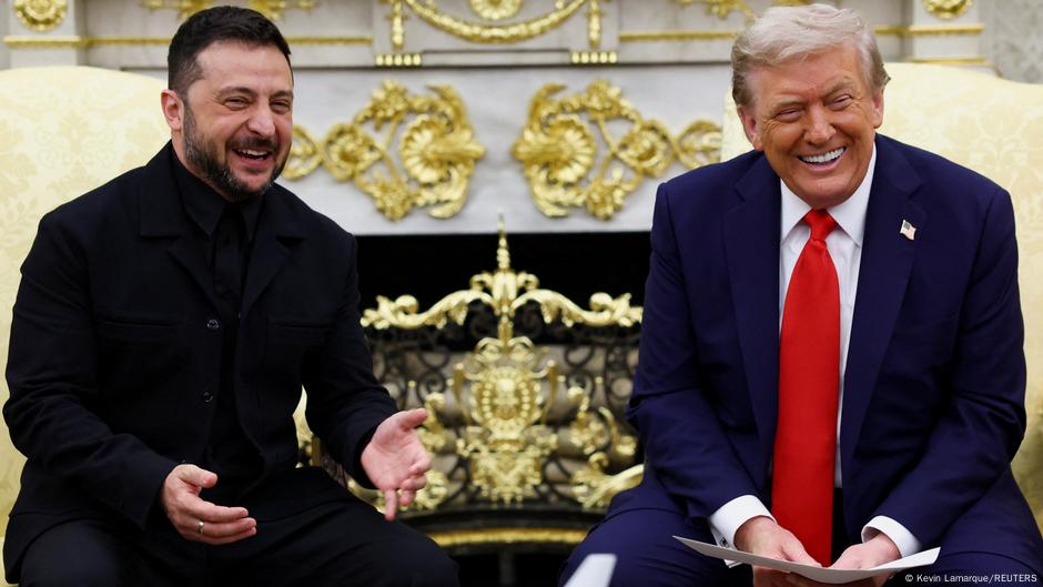 Zelenski i Tramp tokom razgovora u Ovalnom kabinetu