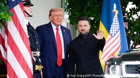 SHBA Washington D.C. 2025 | Trump përshëndet Zelenskin para Shtëpisë së Bardhë 